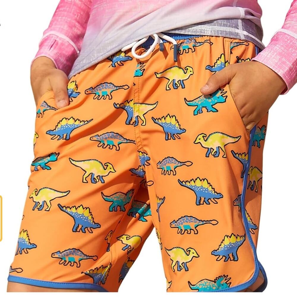 Maamgic Boys Stretch Quick Dry Swim Shorts Size 5/6